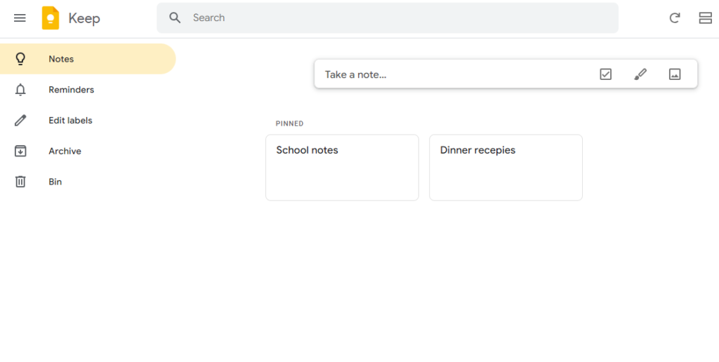 Google keeps
