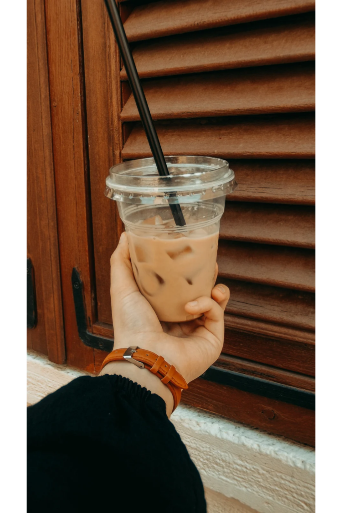 Iced coffee