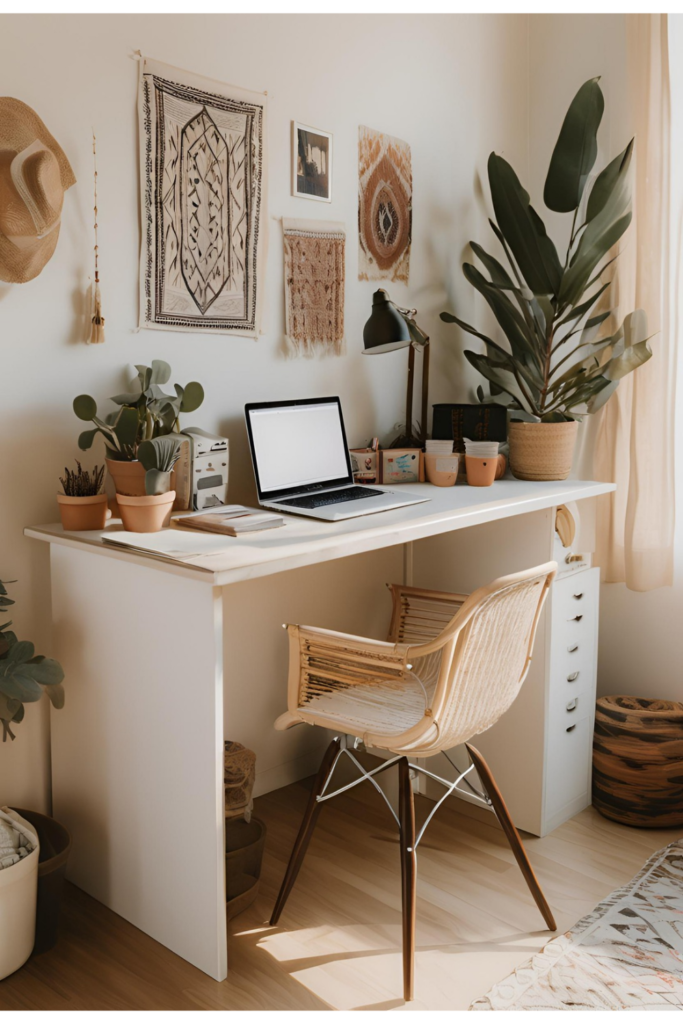 Boho desk