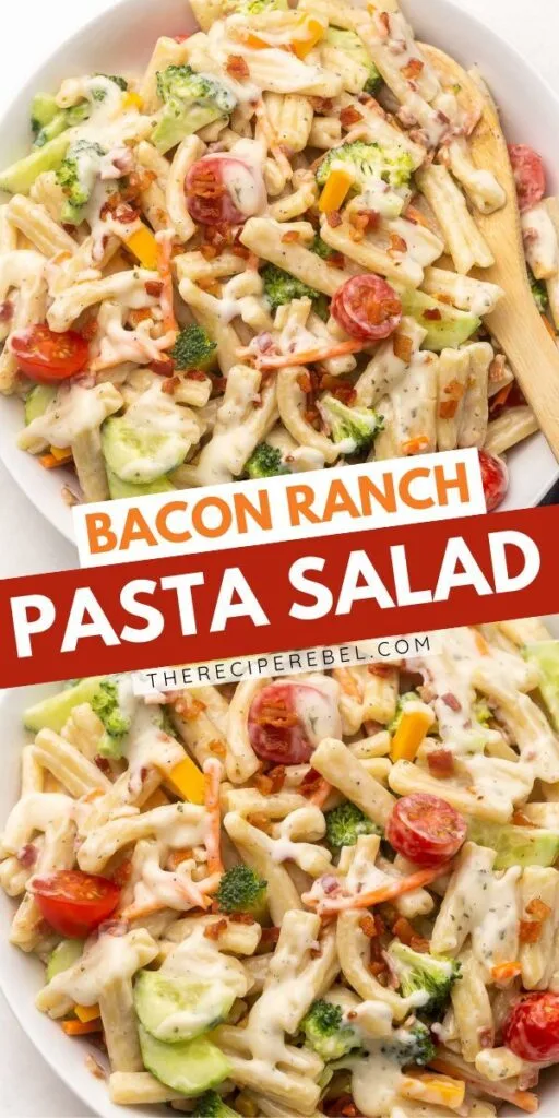 Ranch pasta salad