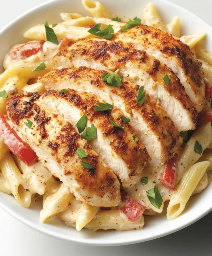 Louisiana chicken pasta