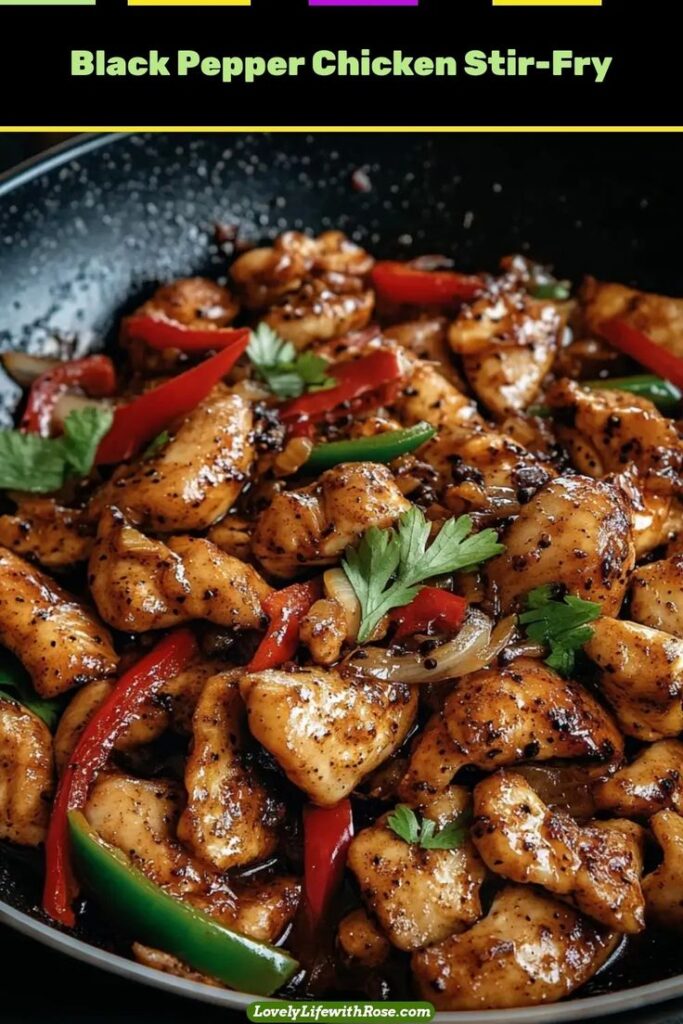 Black pepper chicken