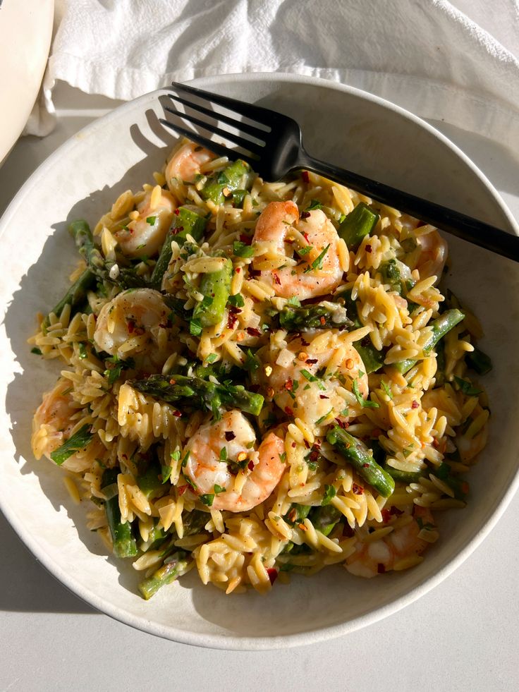 Shrimp scampi