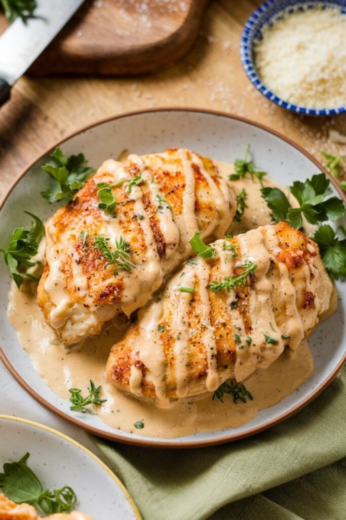 Garlic Parmesan chicken