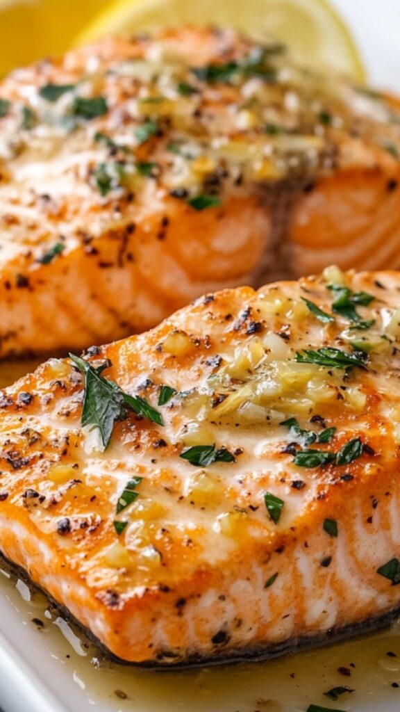 Baked salmon