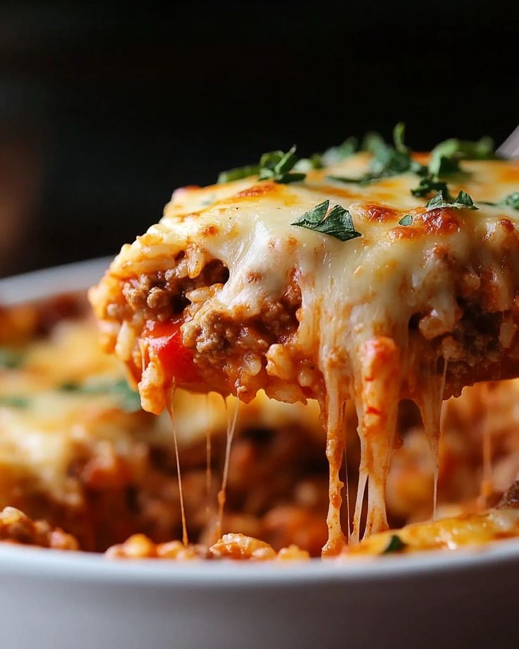 Stuffed pepper casserole