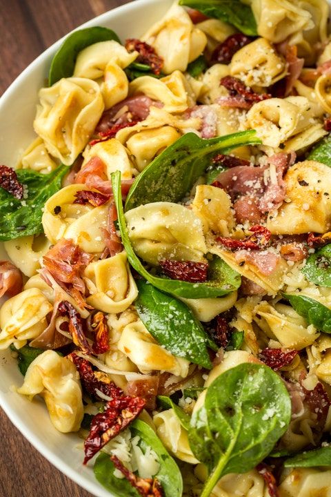Tuscan tortellini salad