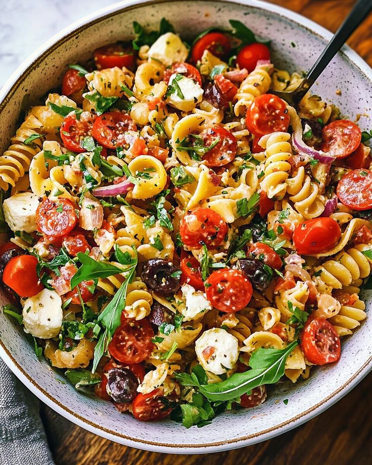 Italian pasta salad 